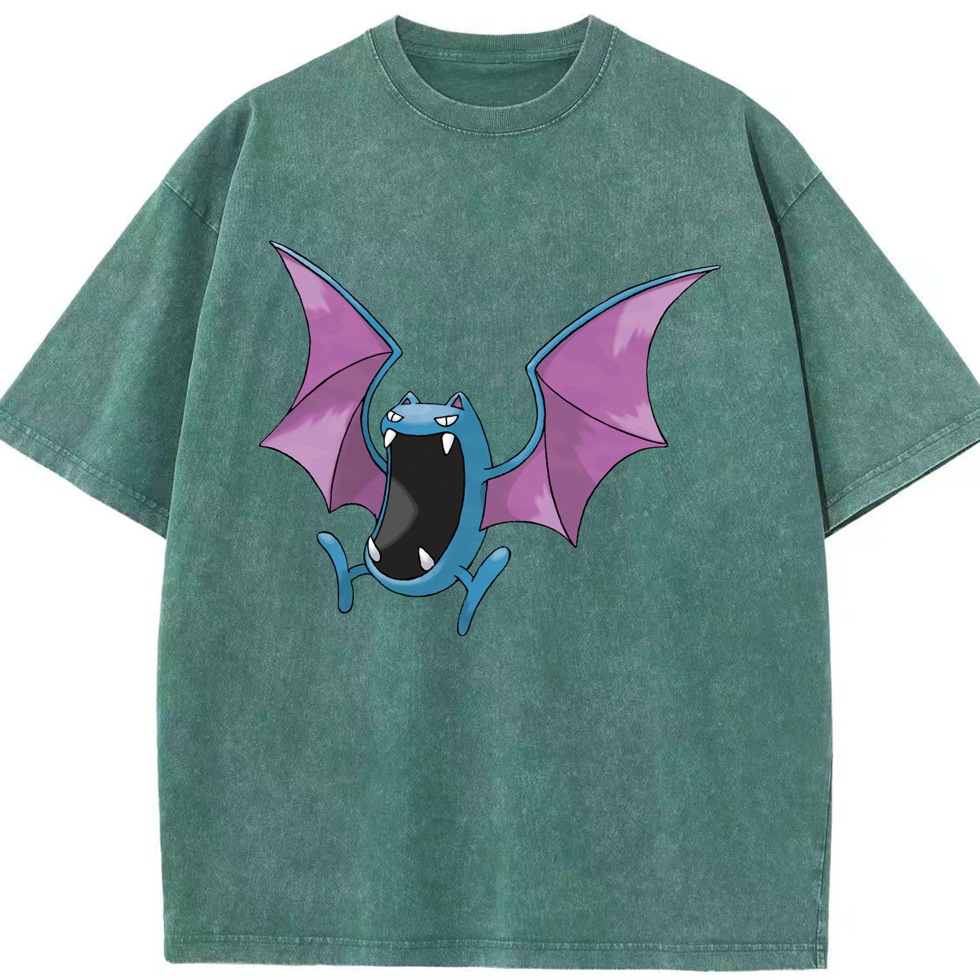 （画像用） ポケットモンスター Pokémon 綿100% ヴィンテージ風 半袖Tシャツ（フロントプリント）